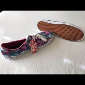 Women’s Vans, size 10, space design